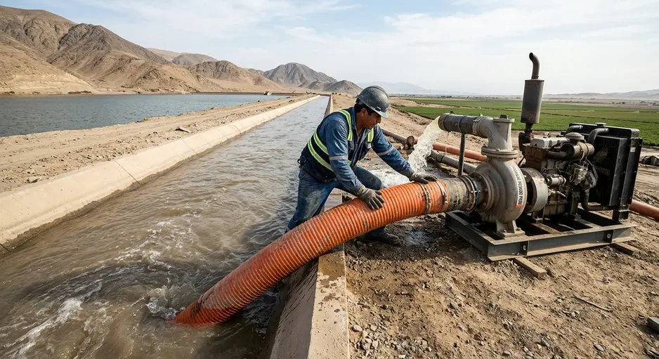 Orange Suction Pipe Exporter & Supplier to Peru