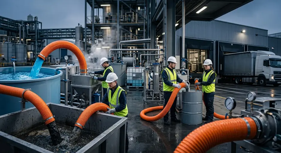 Top 10 Uses of Orange Suction Pipes in Industry